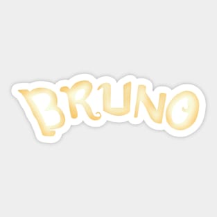 Bruno Sticker